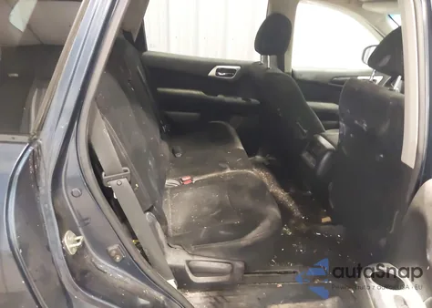 2014 Nissan Pathfinder S из США, поврежденный, VIN 5N1AR2MM0EC649835